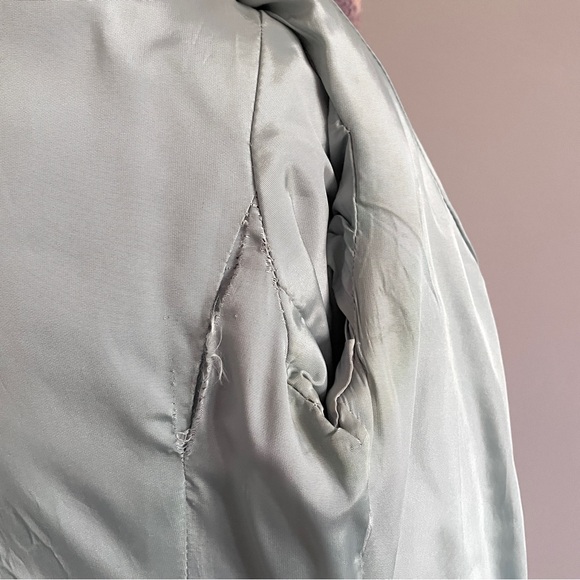 Vintage Pastel Colourful Plaid Mohair Long Coat - S/6-8US ๐ธ - Picture 11 of 14